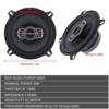 汽车音响套装4寸5寸6.5寸改装同轴全频重低音喇叭车载扬声器