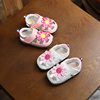 夏季12个月宝宝凉鞋男包头婴儿学步软底真皮鞋子女0-1岁小童防滑