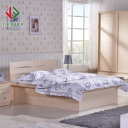 怡非家具简约实用高箱储物床低箱床1.5米1.8米液压双人床卧室家具