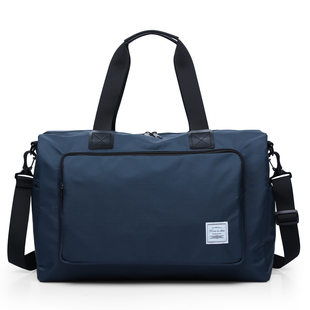 旅行包男大容量手提行李包短途出差包商务休闲包可套拉杆旅游包袋