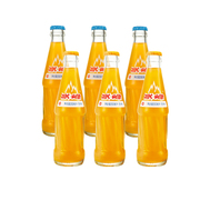 组合装冰峰橙味汽水200mlx6玻璃瓶无糖橙经典橙组合碳酸饮料