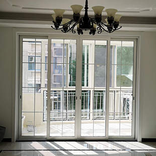 南京金露尔阳台卧室双层钢化玻璃推拉门卫生间厨房吊轨移门