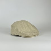 帽子男女日系鸭舌帽羊毛混纺保暖贝雷帽秋冬天英伦复古文艺前进帽