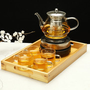 煮茶器玻璃煮茶壶加热保温蒸x茶器电茶炉煮茶炉家用茶具普洱泡茶