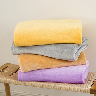 珊瑚绒毯床单人毛毯子(毛毯子，)空调毛巾被，薄款盖毯垫夏季夏天宿舍午睡午休