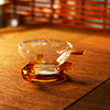 皂角树下 实用型耐热玻璃茶壶茶漏透明玻璃茶具功夫茶具配件