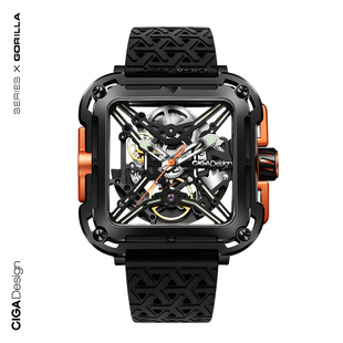 cigadesign玺佳机械表x系列，大猩猩男款手表，镂空腕表送男友礼物