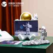 北欧创意宇航员相框摆台儿童宝宝可爱相框架6寸相框卧室桌面摆件