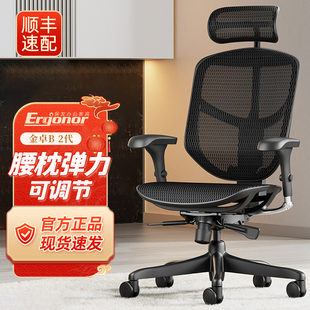 ergonor保友金卓b2代电脑椅，人体工学椅家用舒适电竞办公座椅子