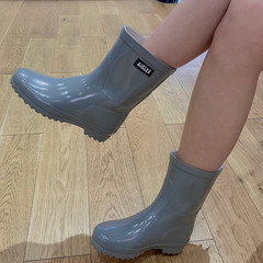 法国产aigle雨鞋中筒靴防滑女鞋