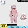 Gap婴儿秋冬季抱抱绒3D动物造型连体衣儿童装洋气外出服788681