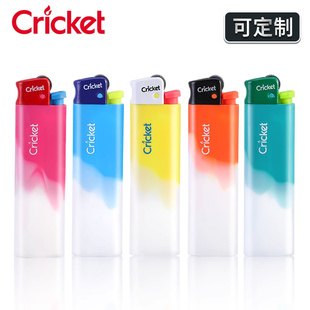 瑞典草蜢cricket安全防爆打火机，一次性砂轮糖果色，火石滑轮打火机