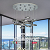 意大利EFE创意个性水银吊灯水滴灯简约后现代客厅灯餐厅灯卧室灯