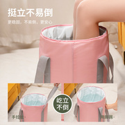 泡脚桶洗脚袋便携式旅行过折叠保温小腿水盆水桶可折叠家用泡脚袋
