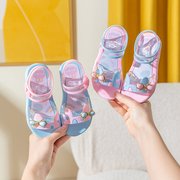 儿童胶凉鞋夏季女童防滑软底卡通宝宝凉鞋