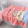 冬季婴儿毛毯不掉毛儿童幼儿园毛毯双层加厚午睡毯新生儿宝宝礼盒