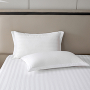 民宿酒店床上用品四件套纯棉酒店专用布草纯白被子一整套全棉