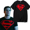 DC Titan泰坦影视超人S标志同款印花短袖学生宽松纯棉圆领舒适T恤