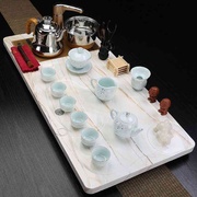 功夫茶茶具套装茶盘，中式客厅家用自动电磁炉一体台石材茶盘