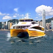 香港机场海天码头到广州南沙港单程10人或以上电子船票行李直挂