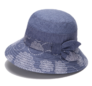 中老年人太阳帽妈妈时尚，遮阳帽子春秋，夏季女士40岁渔夫帽便携凉帽