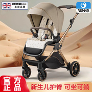 蛋壳座舱婴儿推车可坐可躺超轻便折叠高景观(高景观，)宝宝儿童手推车婴儿车