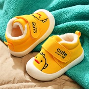 宝宝棉鞋男0一1-3岁2婴儿，鞋冬加绒软底女童加厚保暖学步宝宝鞋子