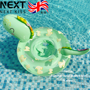 英国卡通儿童泳圈加厚网红亮片恐龙，圈腋下圈宝宝游泳圈
