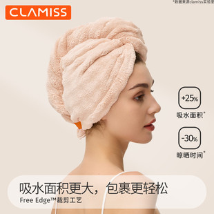 干发帽女姜妍同款2025新款高端特厚浴帽大人免吹毛巾超强吸水速干