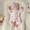 3个月婴儿衣服秋季连身衣春秋纯棉连体衣男女宝宝睡衣新生儿