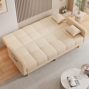 林氏木业沙发床折叠两用2024出租屋小户型公寓卧室沙发单双人