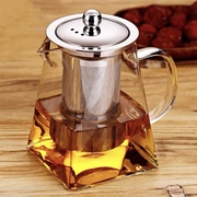 茶壶家用过滤泡茶壶加厚玻璃耐高温花茶壶红茶泡茶器套装功夫茶具