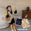 韩国童装品质2023春秋女童线衫背心复古女宝宝毛衣马甲开衫