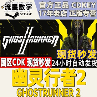 Steam正版 国区KEY 幽灵行者2 Ghostrunner 2 激活码CDKEY