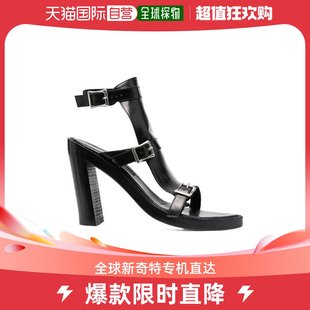 香港直邮anndemeulemeester徽标高跟凉鞋21012863367099