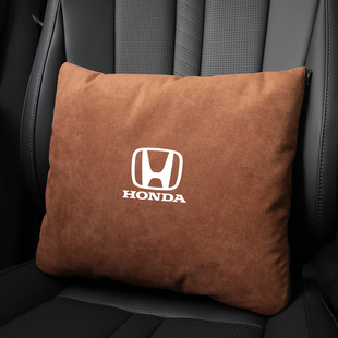 适用于本田汽车抱枕被可定制型格思域飞度雅阁冠道腰靠枕两用折叠