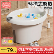 乔治熊宝宝(熊宝宝)洗澡桶可坐婴儿游泳桶，家用儿童洗澡盆泡澡桶小孩沐浴桶