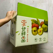 水果李子杏子包装箱10斤8斤5斤泡沫盒加厚快递x打包专用保温