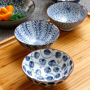 日本进口碗米饭碗日式和风陶瓷器餐具套装日系创意家用礼盒