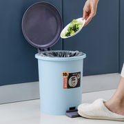 垃圾桶家用厨房脚踏式垃圾桶，带盖脚踩厕所，卫生间客厅卧室拉圾