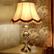 水晶台灯欧式卧室床头灯创意书房LED装饰台灯酒店客房床头台灯具