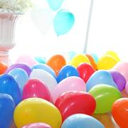 结婚礼气球婚房装饰爱心气球 情人节2.2克加厚光板心形气球