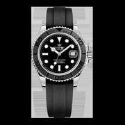 防水款手表士手表钢带，夜光不锈钢全自动机械，手表黑色游艇男