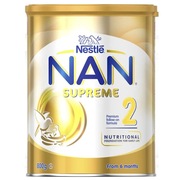 澳洲Nestle NAN雀巢超级能恩适度水解蛋白奶粉2段瘪罐