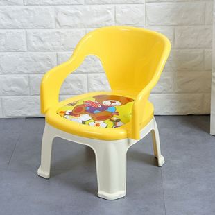 儿童餐椅叫叫椅宝宝吃饭餐桌椅，婴儿靠背椅家用塑料凳子防滑可拆卸