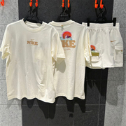 nike耐克女短袖，2024运动上衣休闲宽松印花圆领t恤hf6180