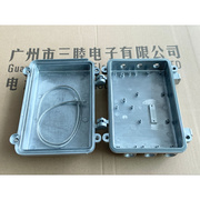 A-01银灰B210*130*60无线AP网桥防水盒 室外压铸铝放大器外壳铝盒