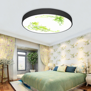 来图定制超薄简易灯客厅卧室吸顶灯饰灯具印花吸顶灯语音声控灯