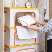 衣物收纳箱家用钢架布艺衣柜抽屉分类可折叠防水防潮大容量整理袋