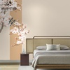 新中式淡雅玉兰花鸟客厅，背景墙布壁纸卧室墙纸，壁布环保无纺布壁画
